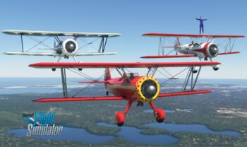 Boeing Model IB74A “Super Stearman” for MSFS 2020 *Compatible with MSFS 2024* 40th Anniversary Edition